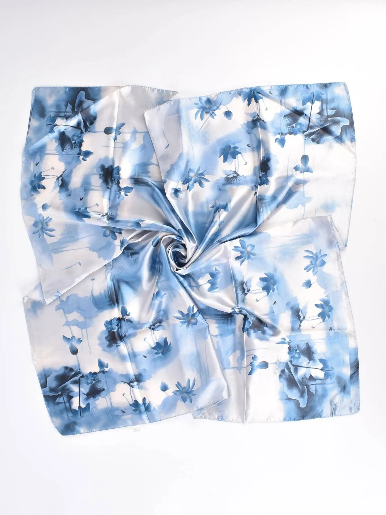 1pc Women Floral Print Fashion Bandana, For Daily Life