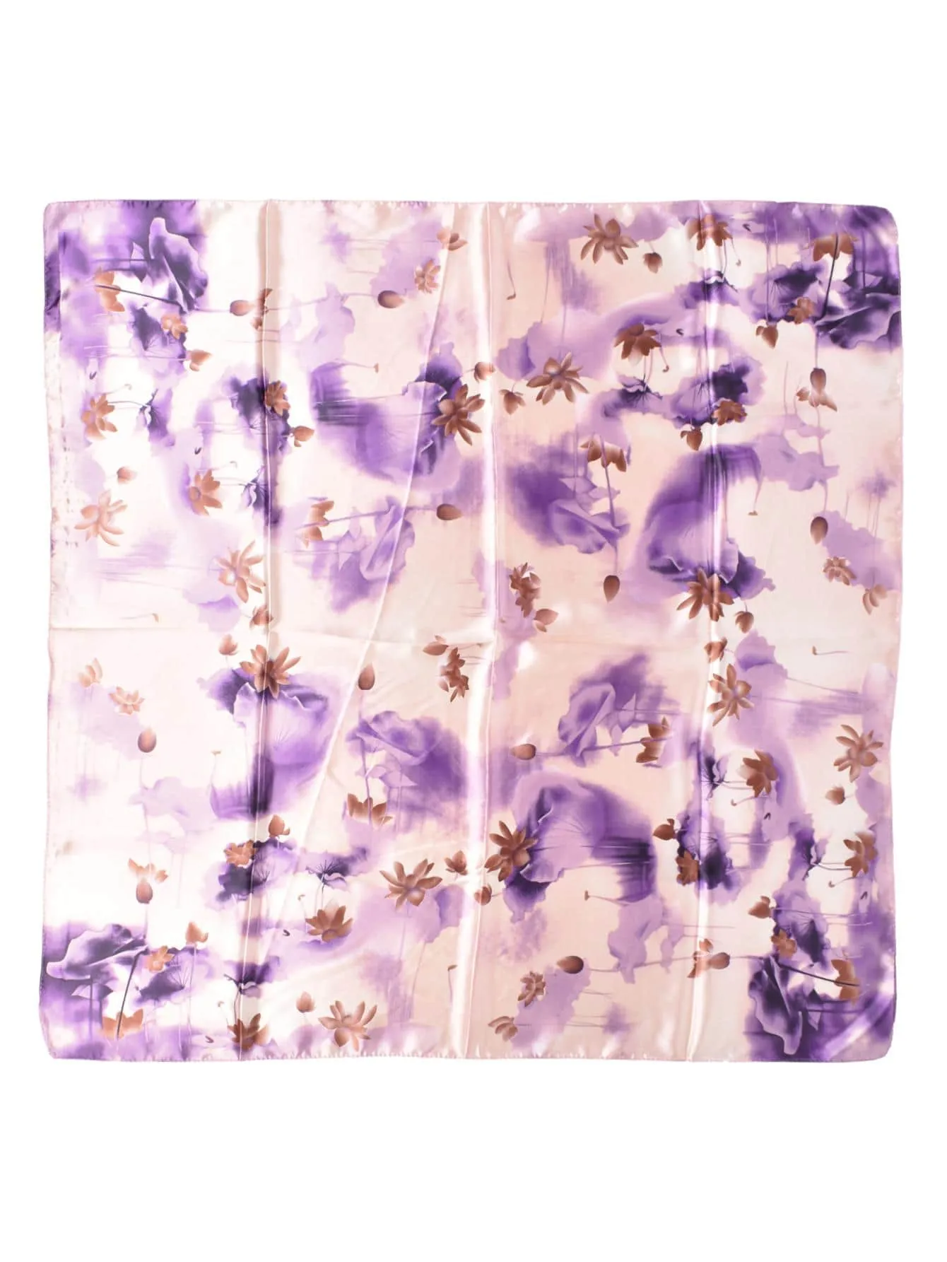 1pc Women Floral Print Fashion Bandana, For Daily Life