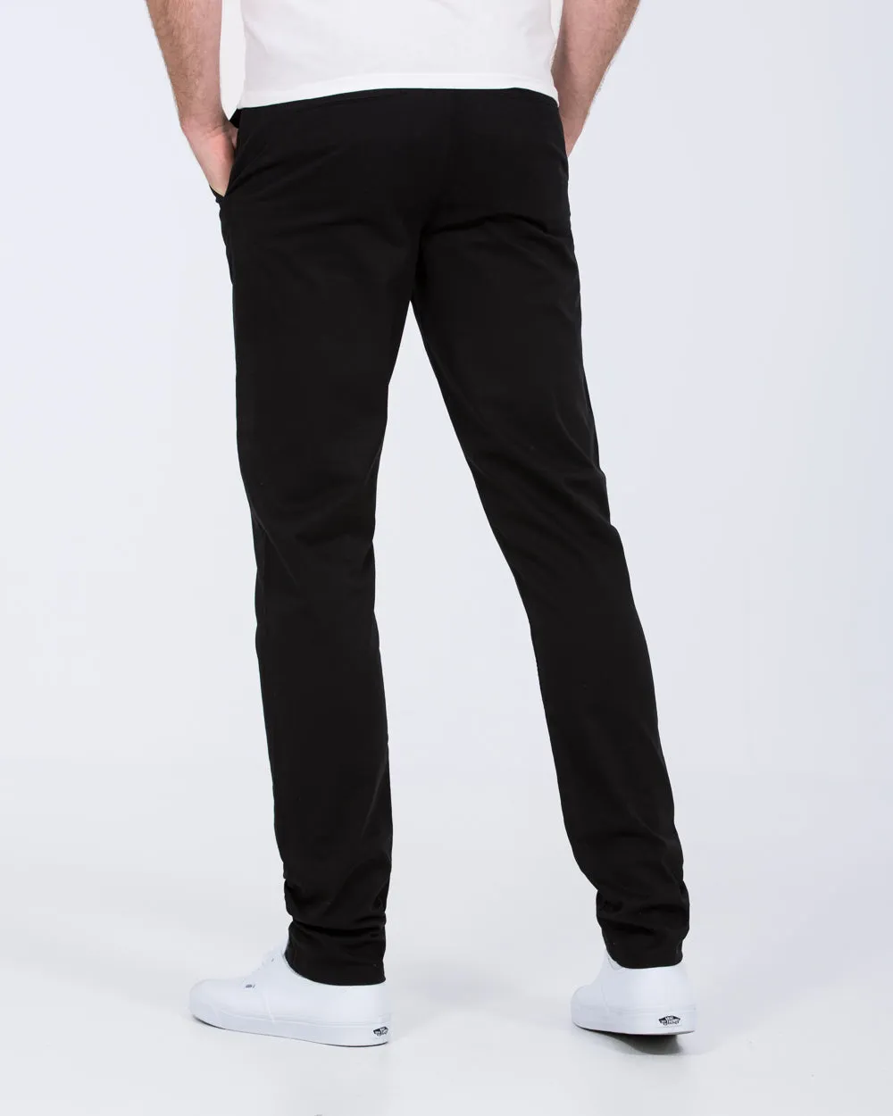 2t Ludvig Slim Fit Tall Chinos (black)