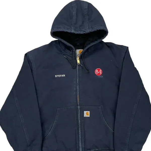 84 Carhartt Jacket - XL Navy Cotton