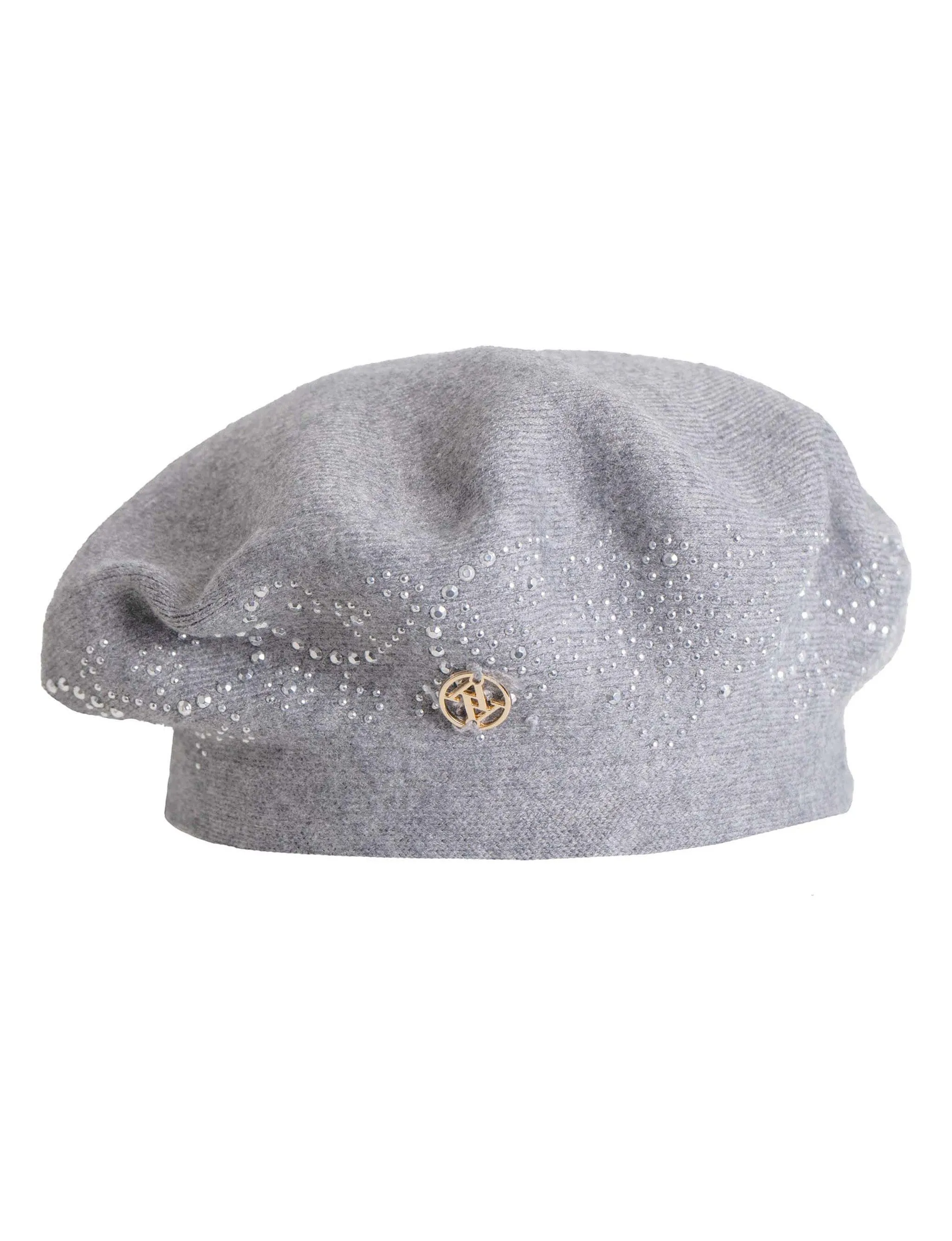 Adrienne Vittadini Stone & Pearl Knit Beret