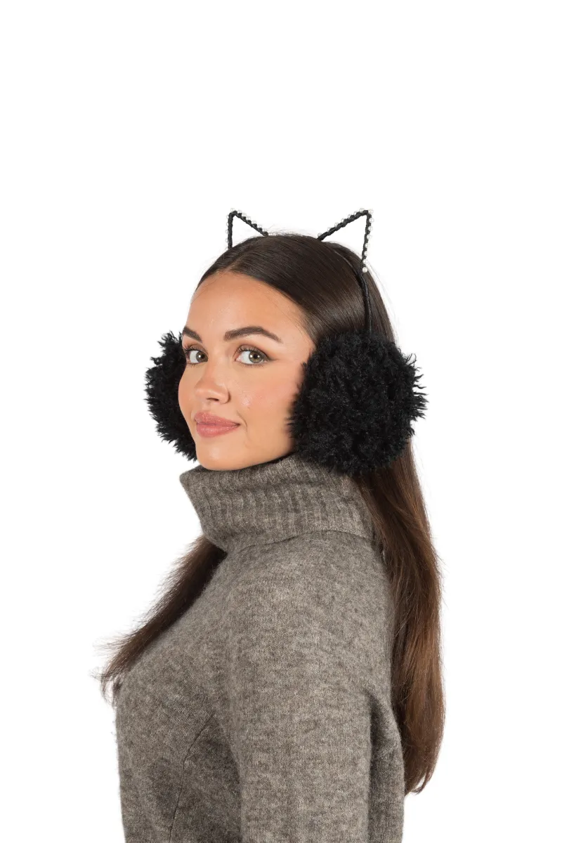 AEMF9389 - Pearl Cat Earmuff