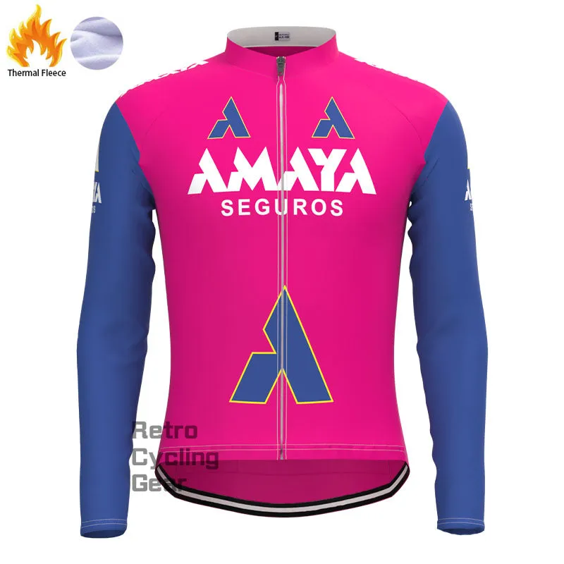 AMAYA Fleece Retro Cycling Kits