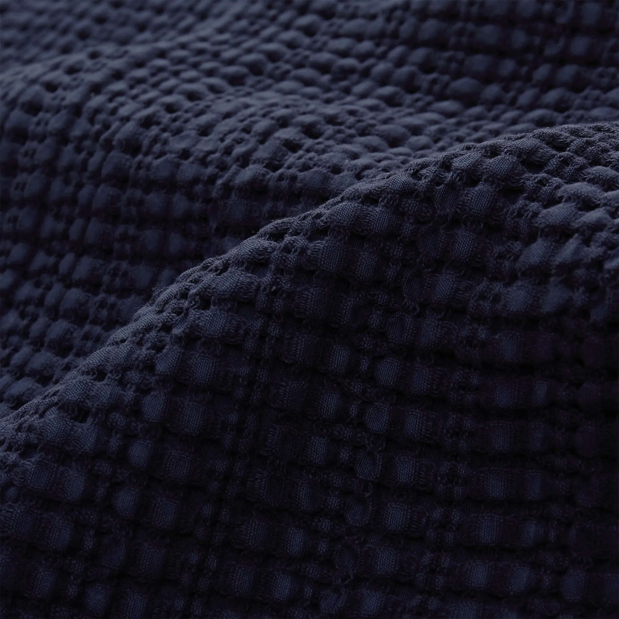 Anadia Cotton Bedspread [Dark blue]