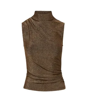 Antique Gold Mylie Sleeveless Top