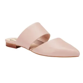 Arcadia Slide in Pale Pink Leather