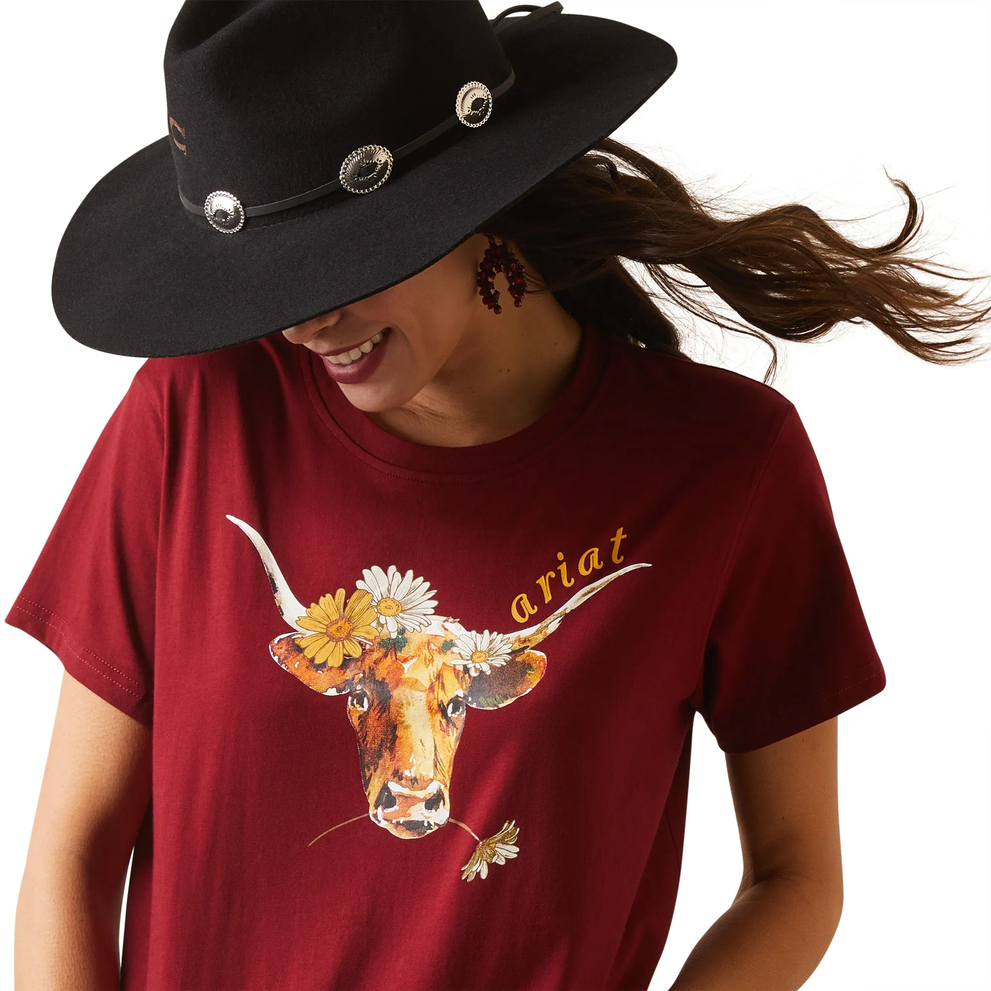 Ariat Women REAL Daisy Steer Tee 10043757