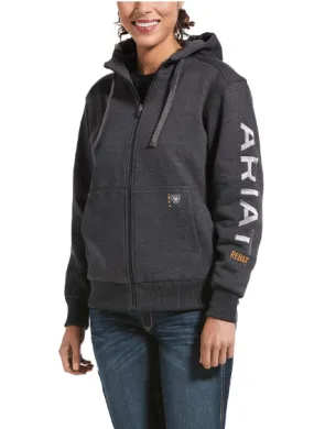 Ariat Women's Rebar All-Weather Full Zip Hoodie 10032910