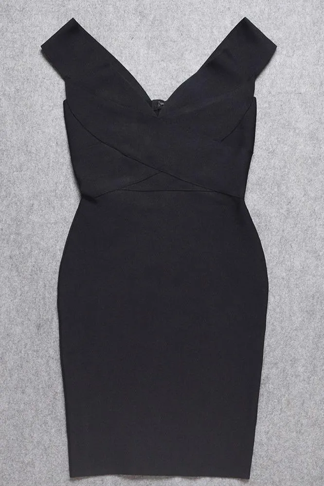 Ash Bandage Dress - Classic Black