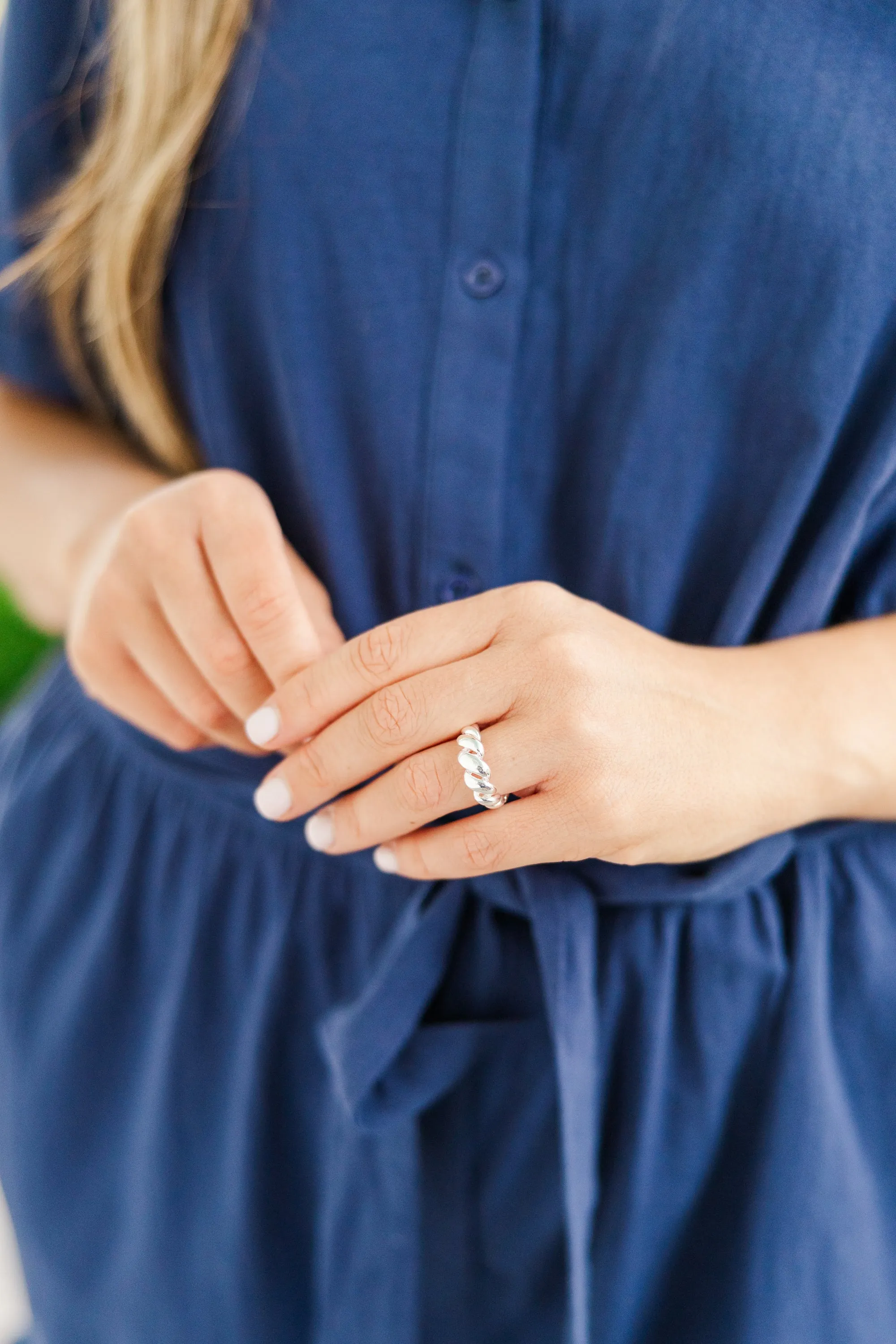 Aurora Adorn Ring, Silver