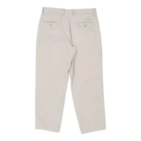 Avirex Chinos - 34W 28L Beige Cotton