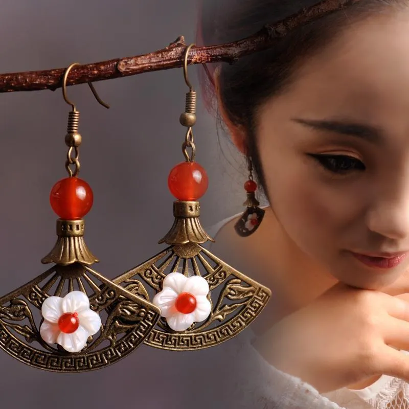 BABAKUD Ethnic Chinese Style Retro Classical Earrings