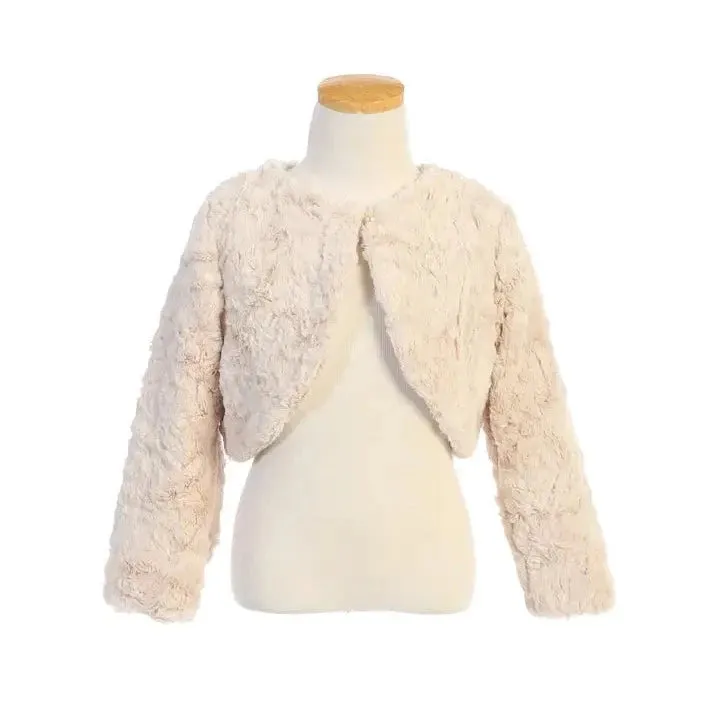 Baby Cuddle Bolero - Ivory