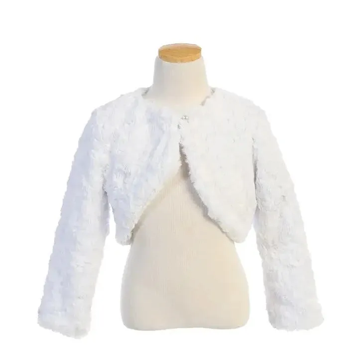 Baby Cuddle Bolero - Ivory