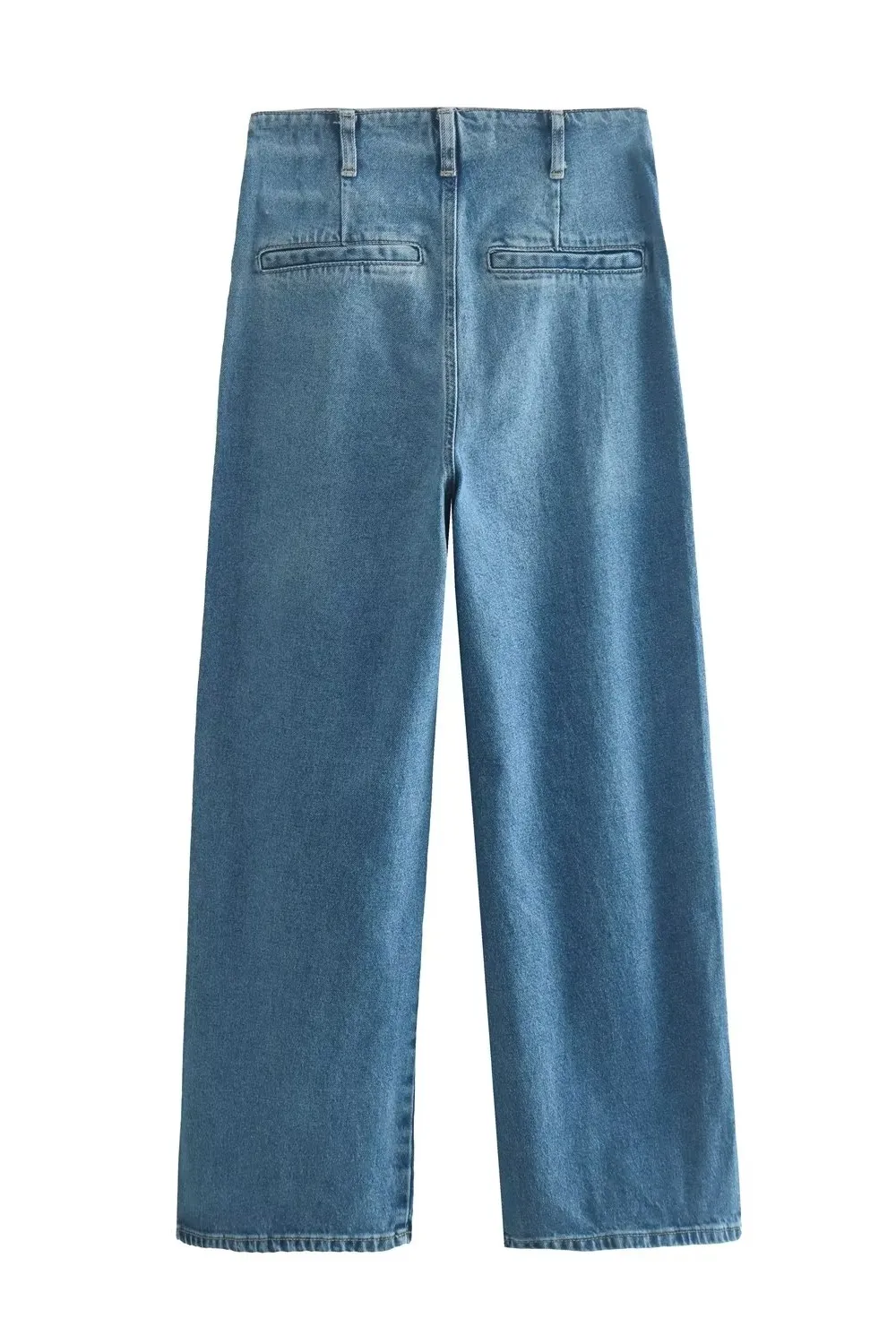 'Barbara' High-Waist Wide-Leg Cropped Jeans (3 Colors)