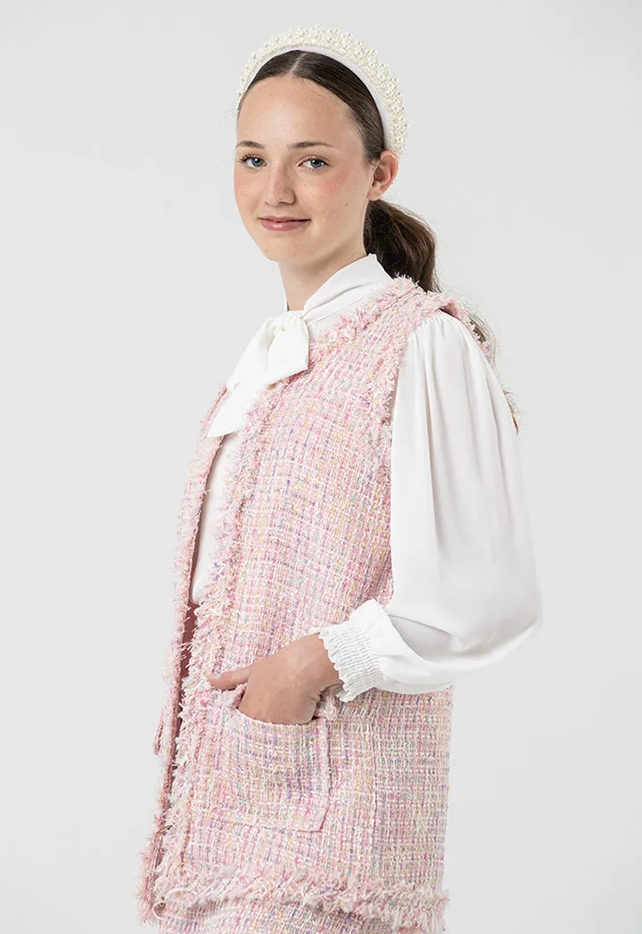 Barroque Tweed Sleeveless Gillet