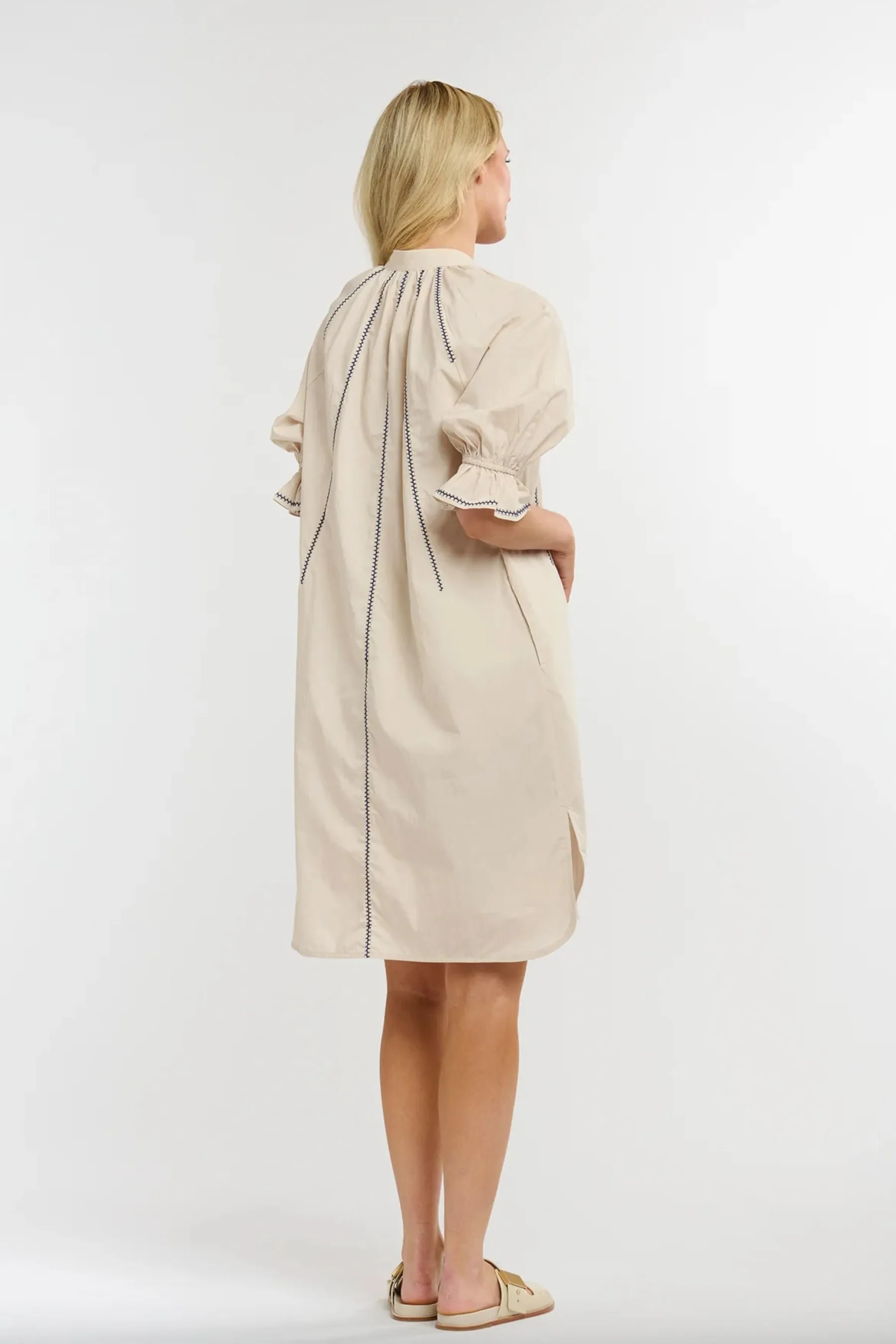 Bennett Dress | Almond