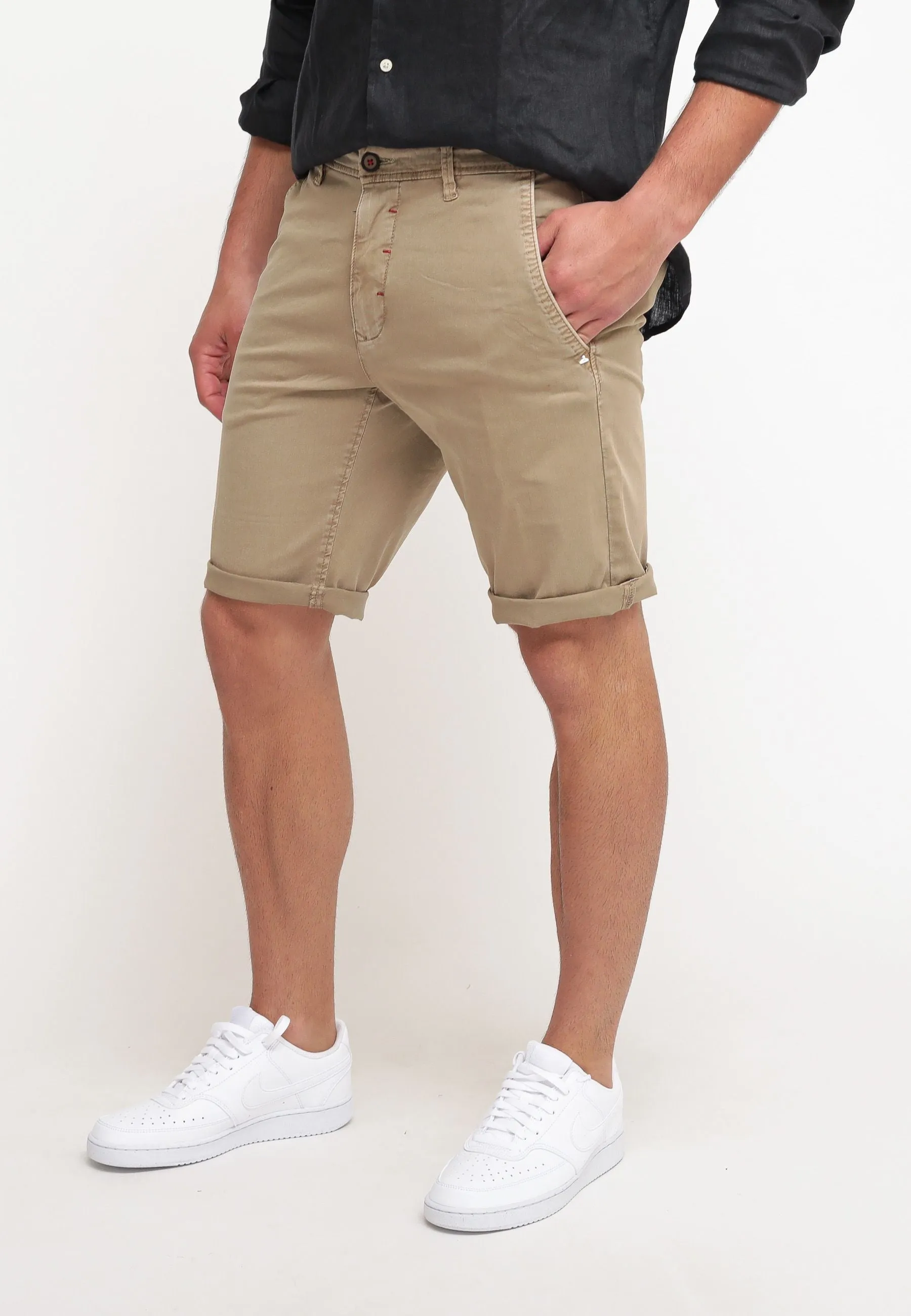 Bermuda Chinos - Beige