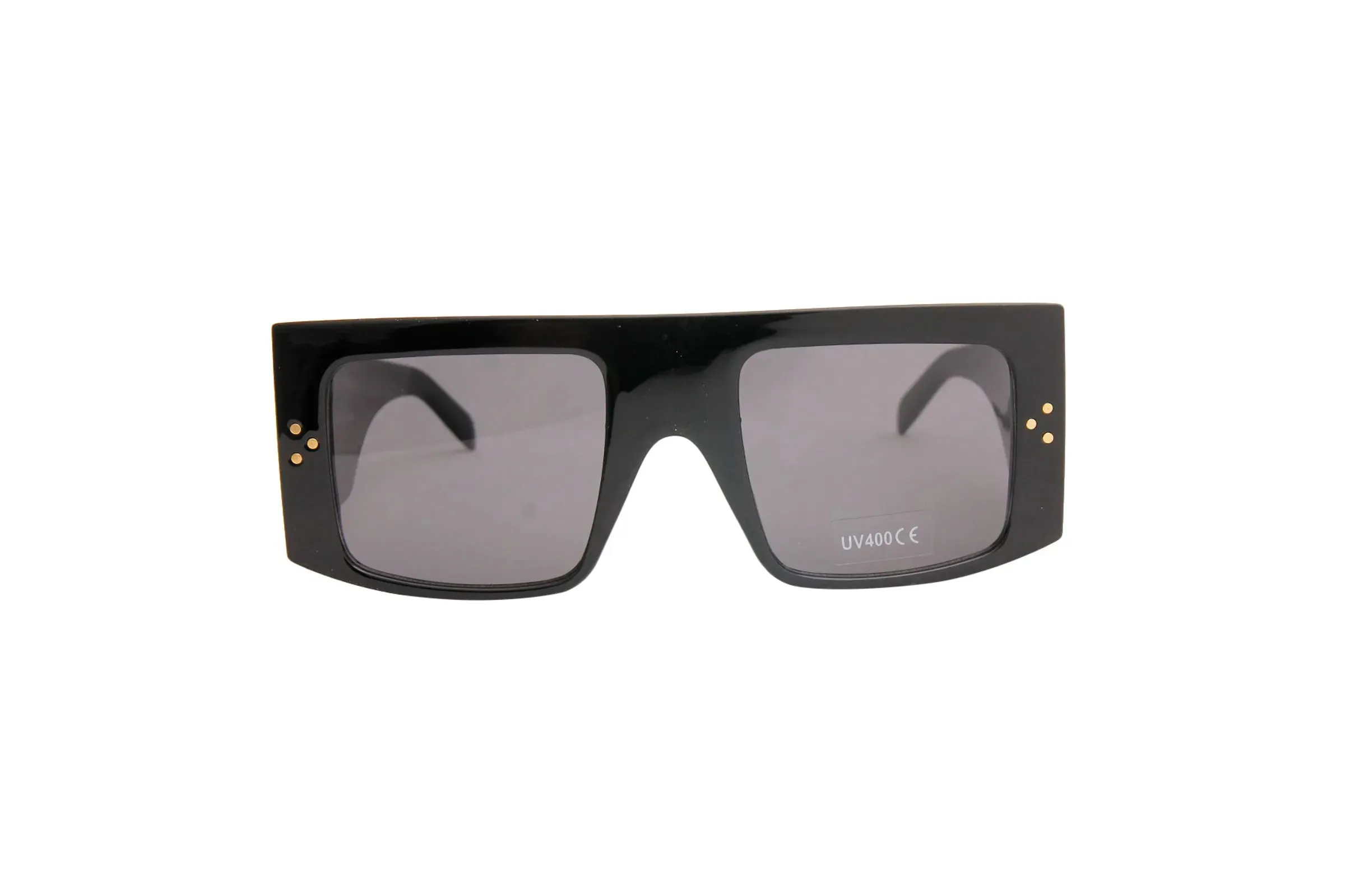 Black Extra Wide Celine Inspired Sunglasses