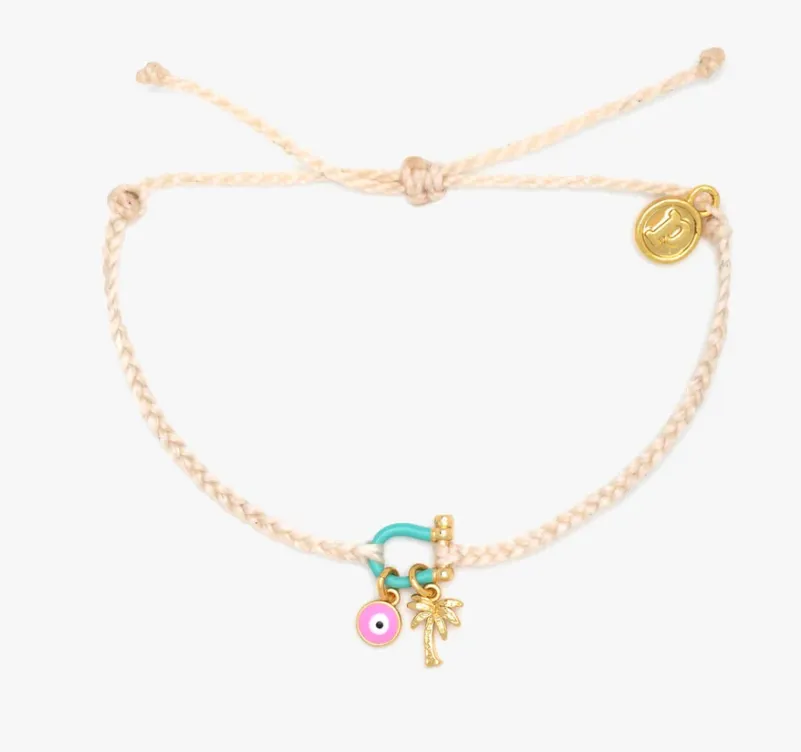 Bonne Chance Gold Charm Bracelet