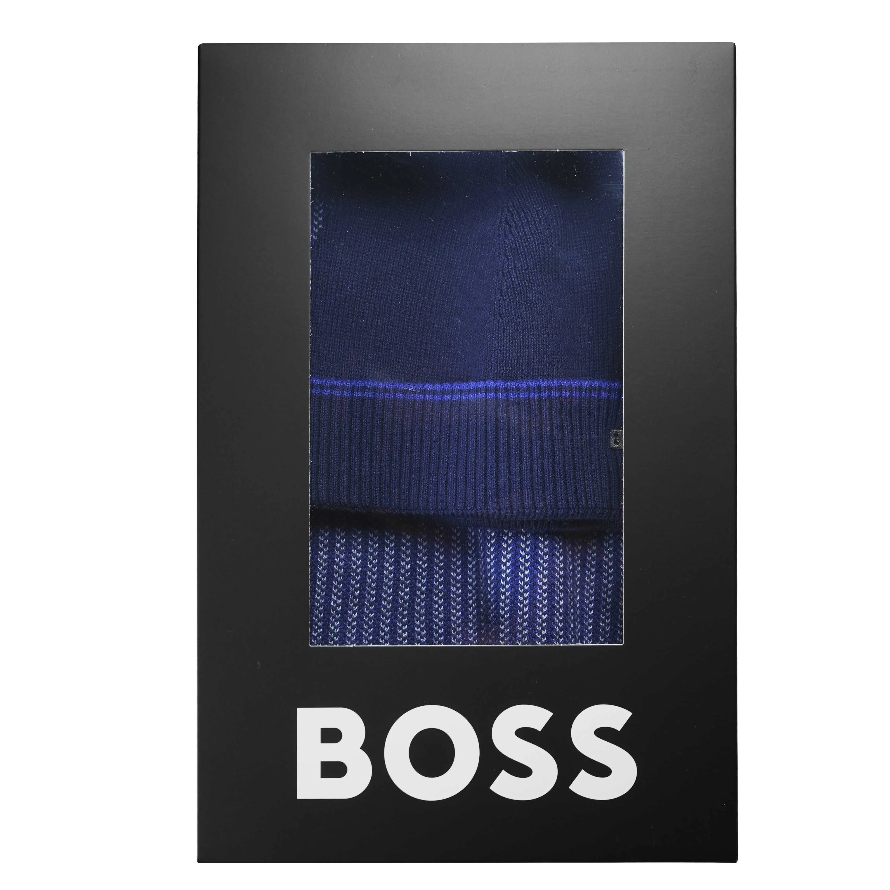 Boss Hat and Scarf Set - Blue