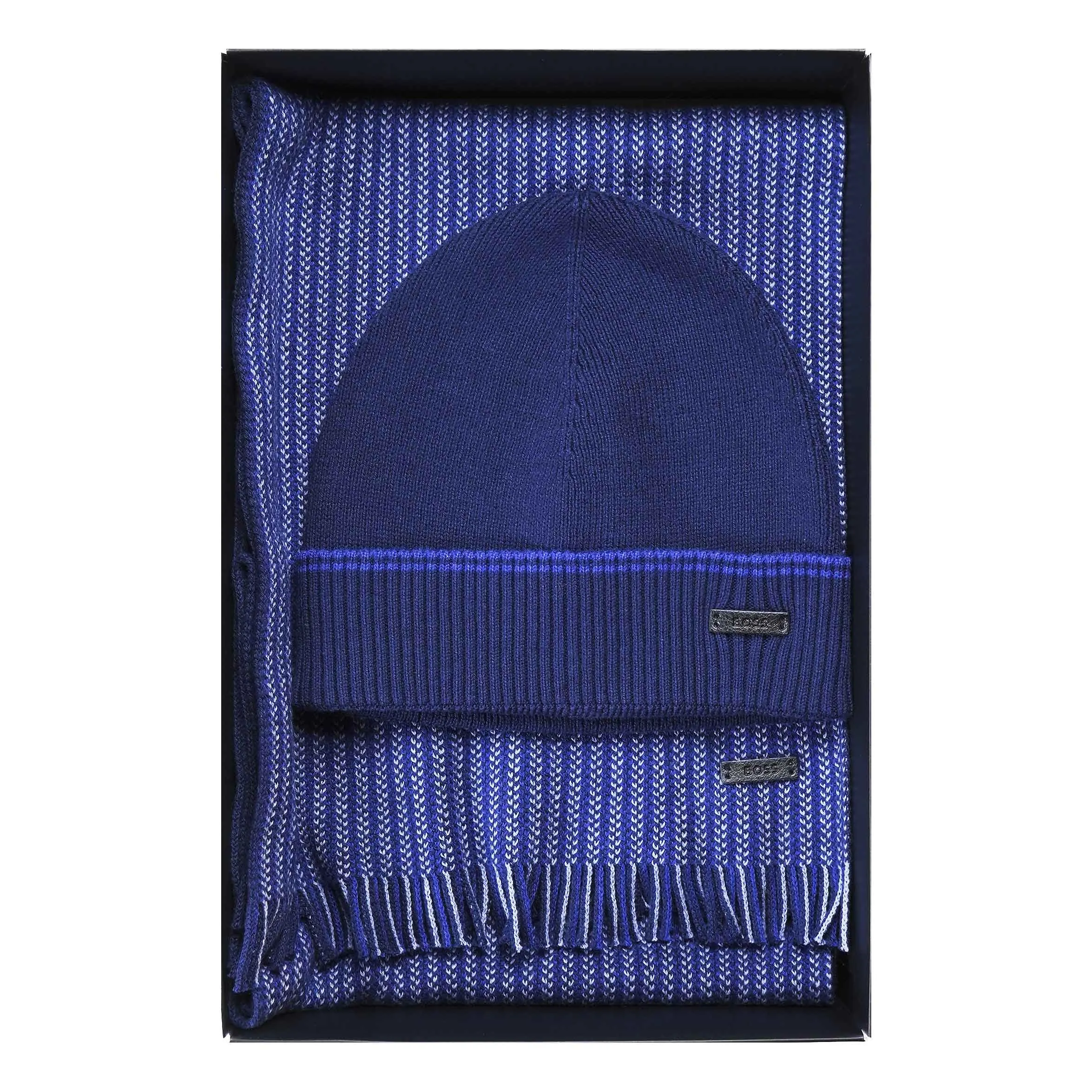 Boss Hat and Scarf Set - Blue