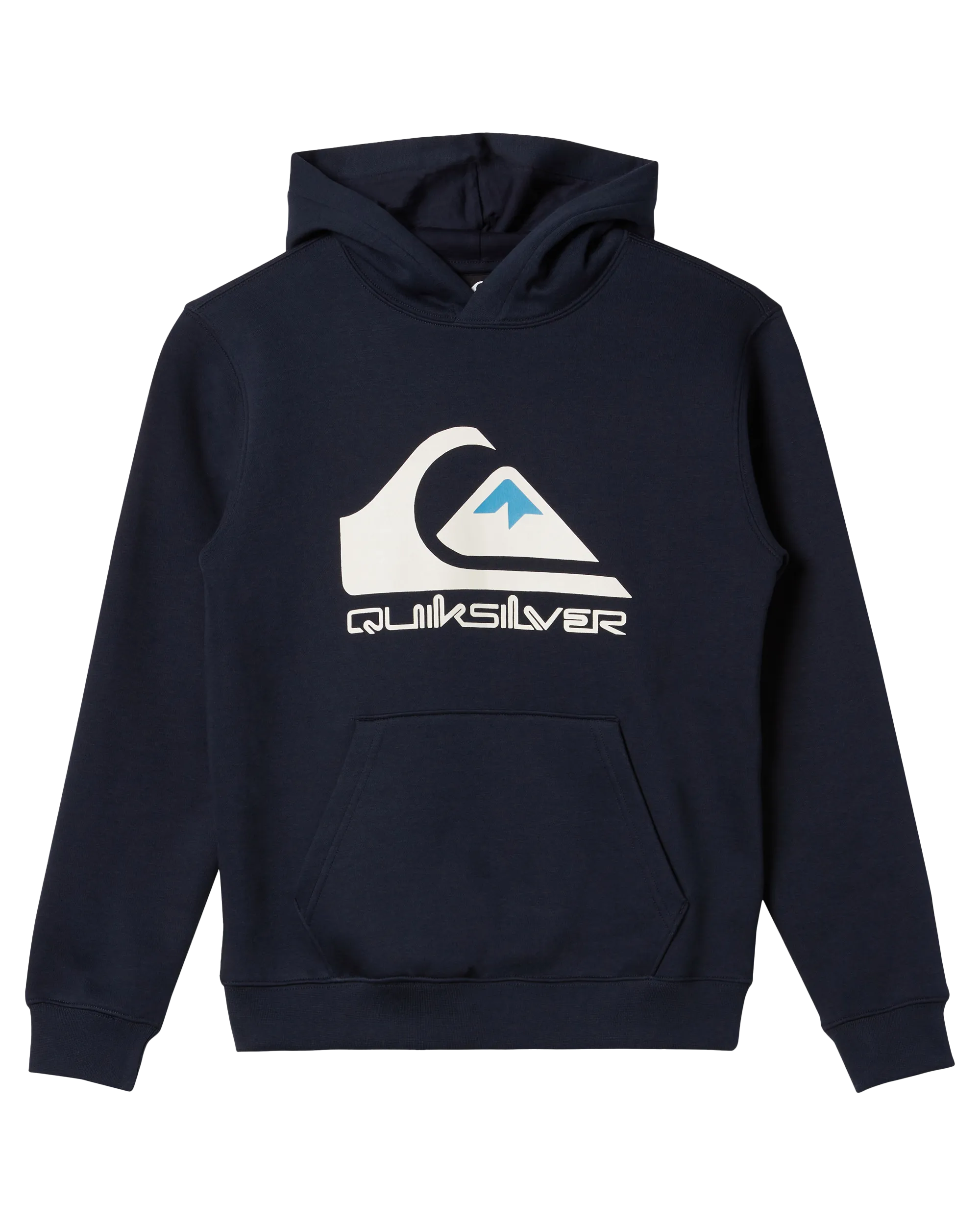 Boys Big Logo Hoodie in Dark Navy