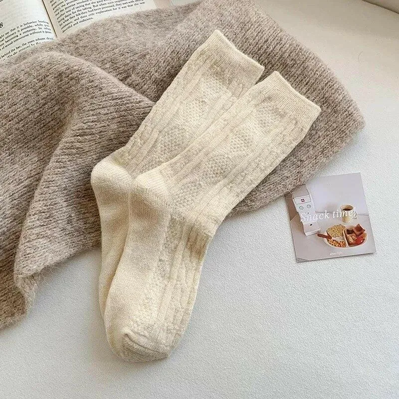 Cashmere Wool Women’s Warm Winter Socks