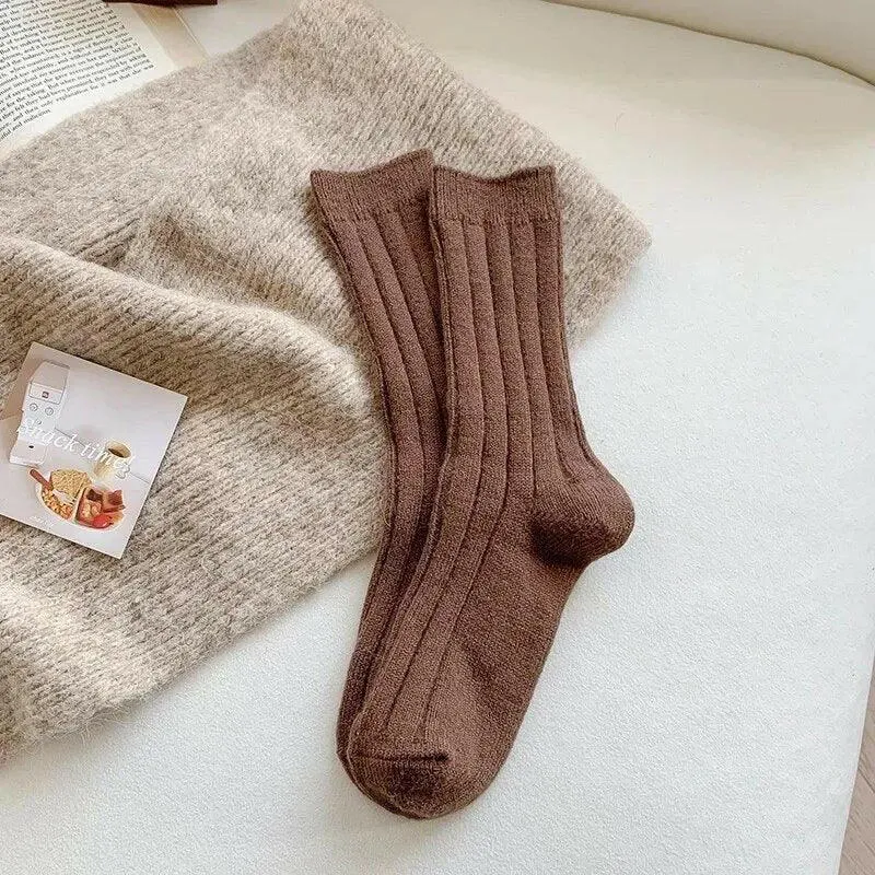 Cashmere Wool Women’s Warm Winter Socks