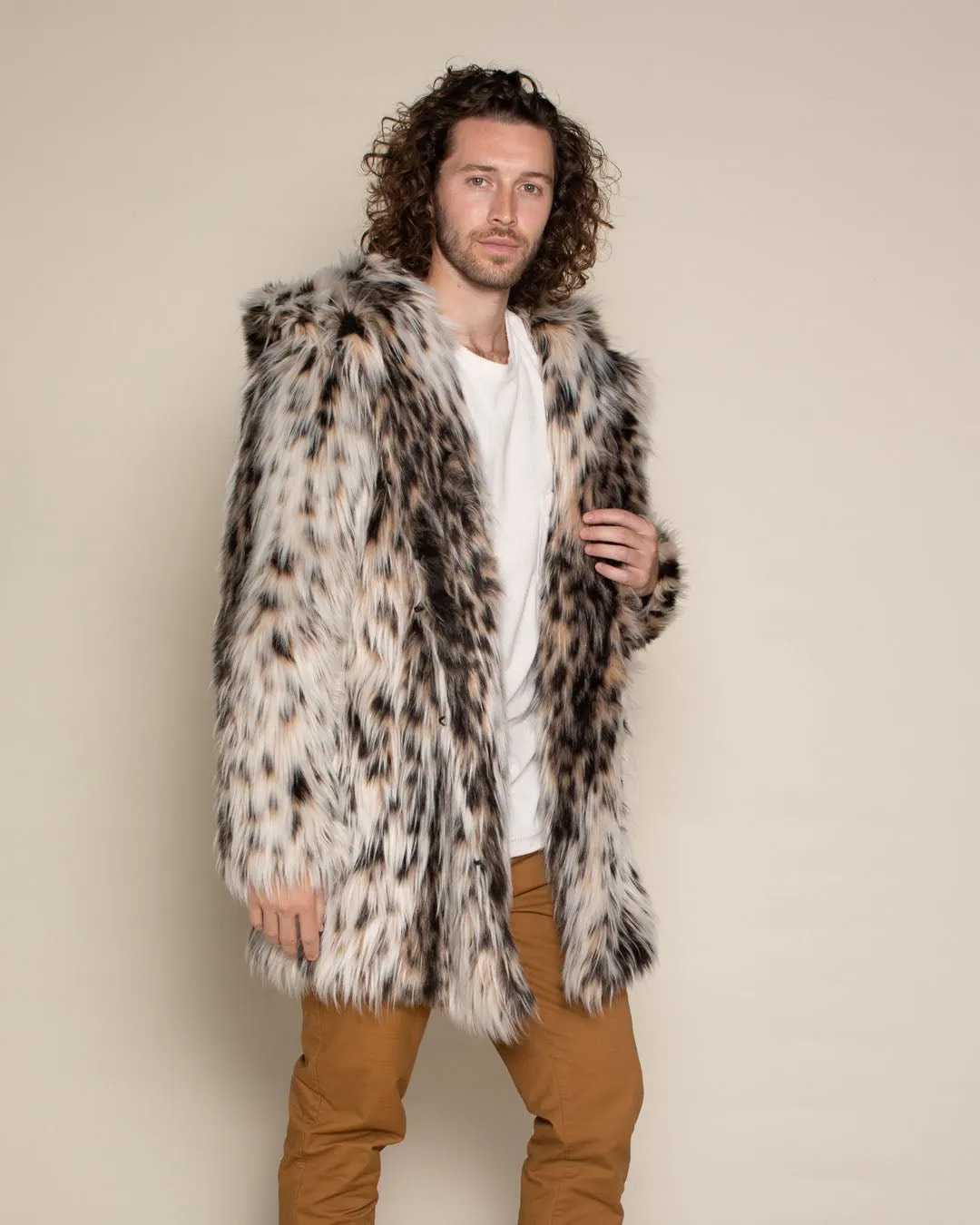 Classic Men's Faux Fur Coat | Lil' Cheetah