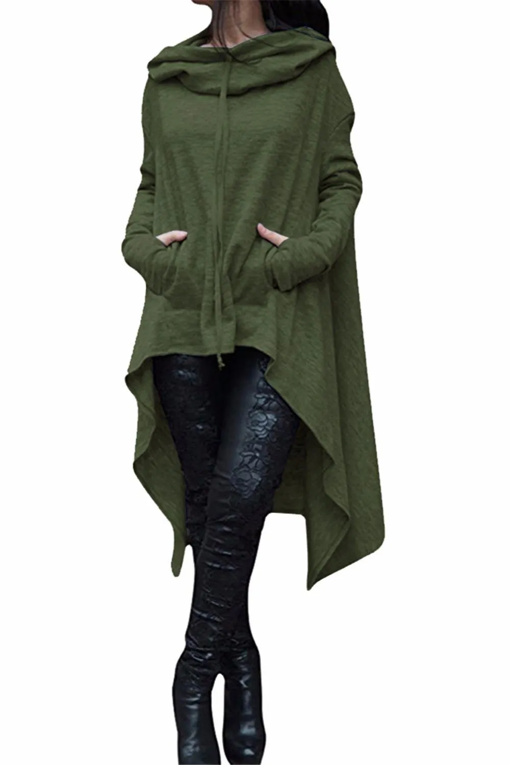 Cloak Style Women's Hoodie: Stylish and casual everyday fashion