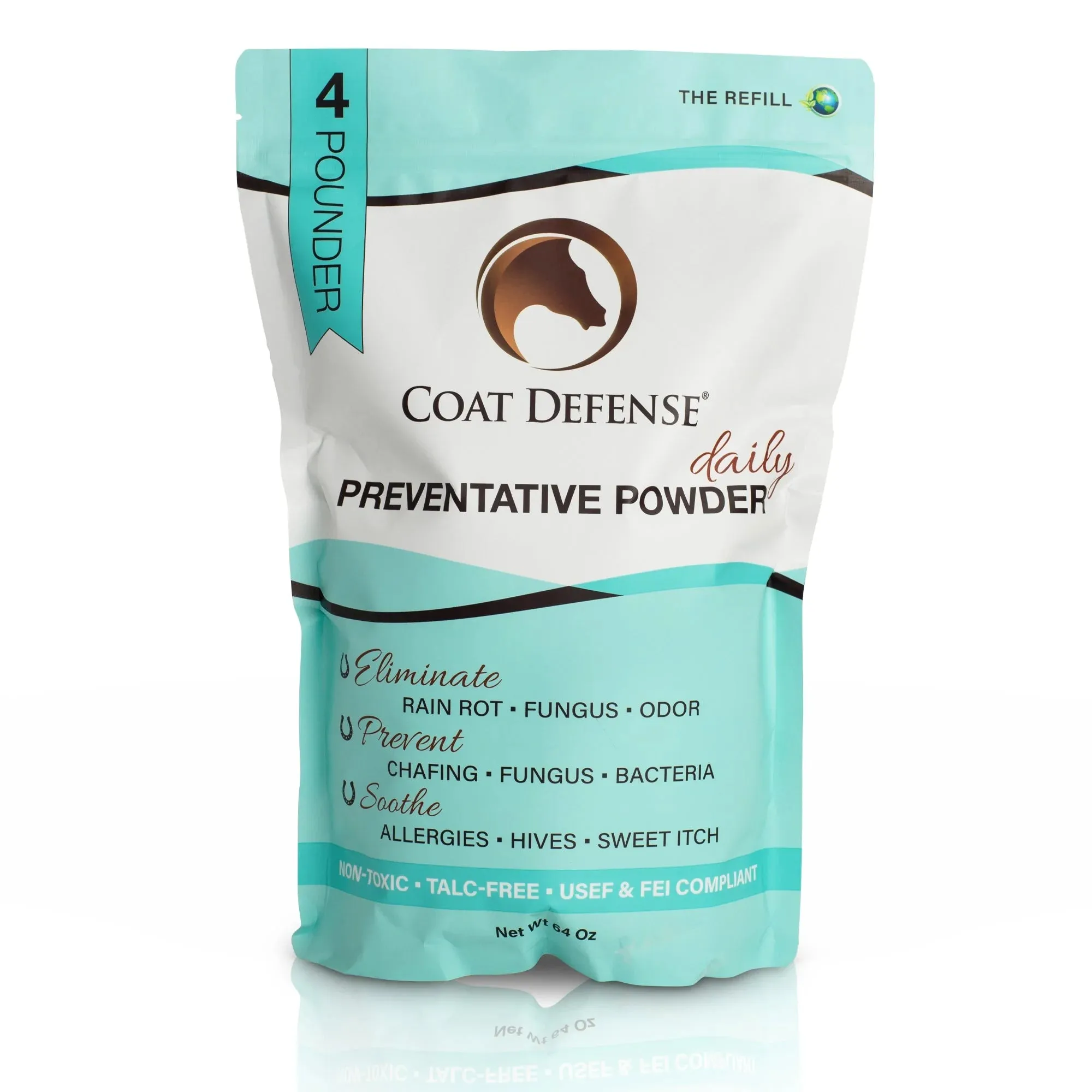 Coat Defense Daily Preventative Powder - 64 oz Formula