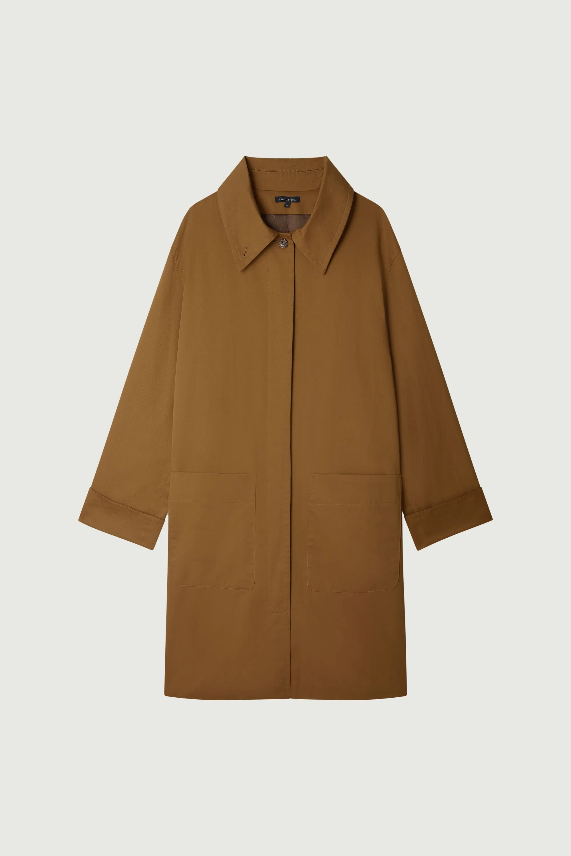 COPENHAGUE BEIGE TRENCH COAT