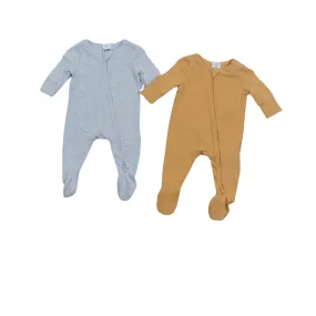 COTTON ON - Baby - Angled Zippers Overall Set