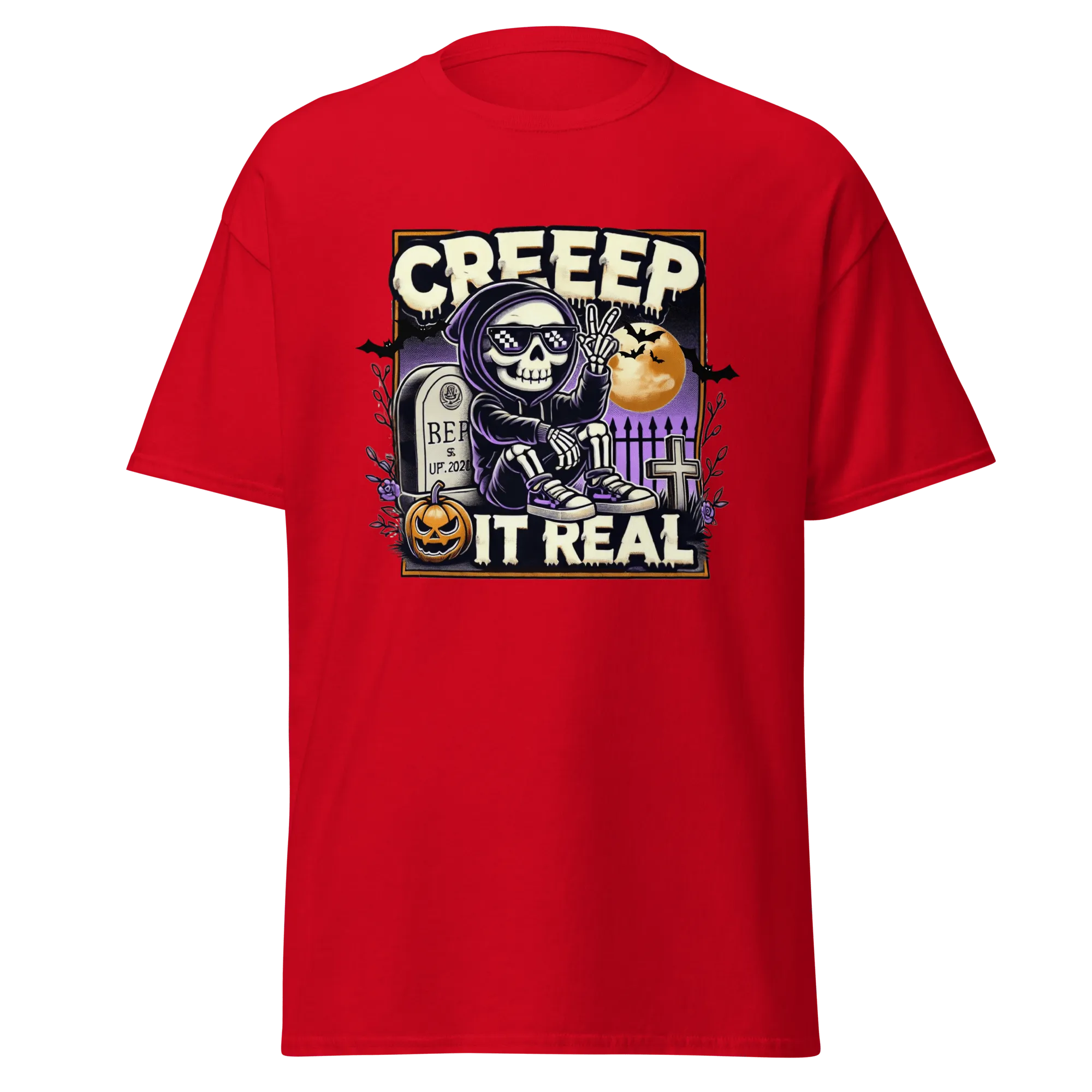 Creep It Real! - Halloween T-Shirt - Fun Halloween T-Shirt