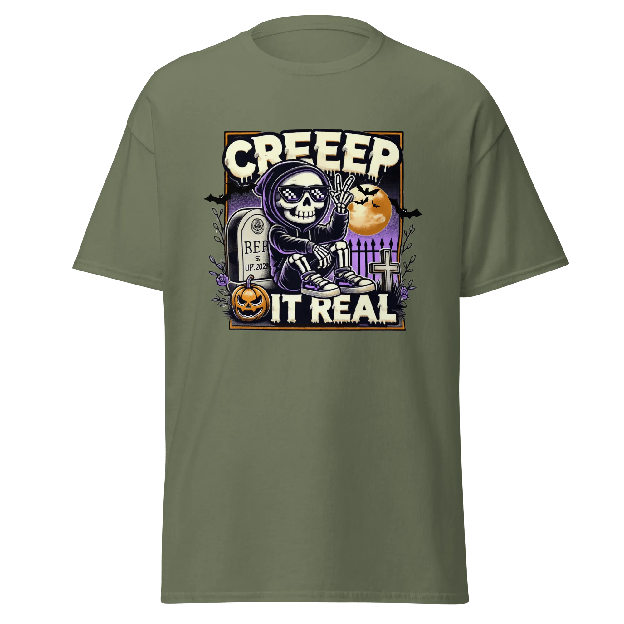 Creep It Real! - Halloween T-Shirt - Fun Halloween T-Shirt