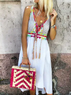 Crochet Astral Nomad Maxi Dress