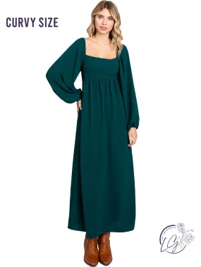 Curvy Harvest Breeze Maxi Dress