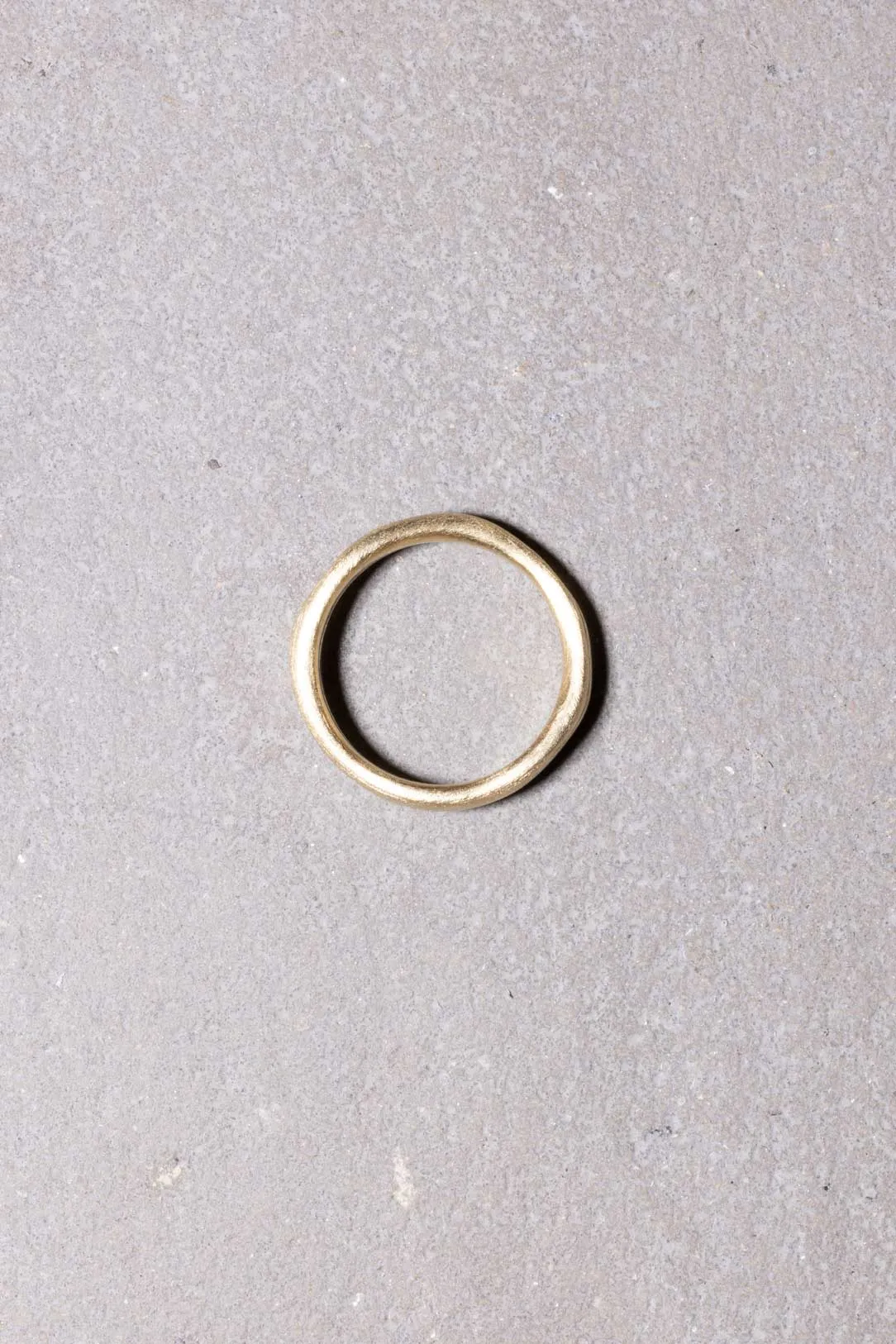 Deflated ("Do Not Inflate") - Gold Vermeil Ring