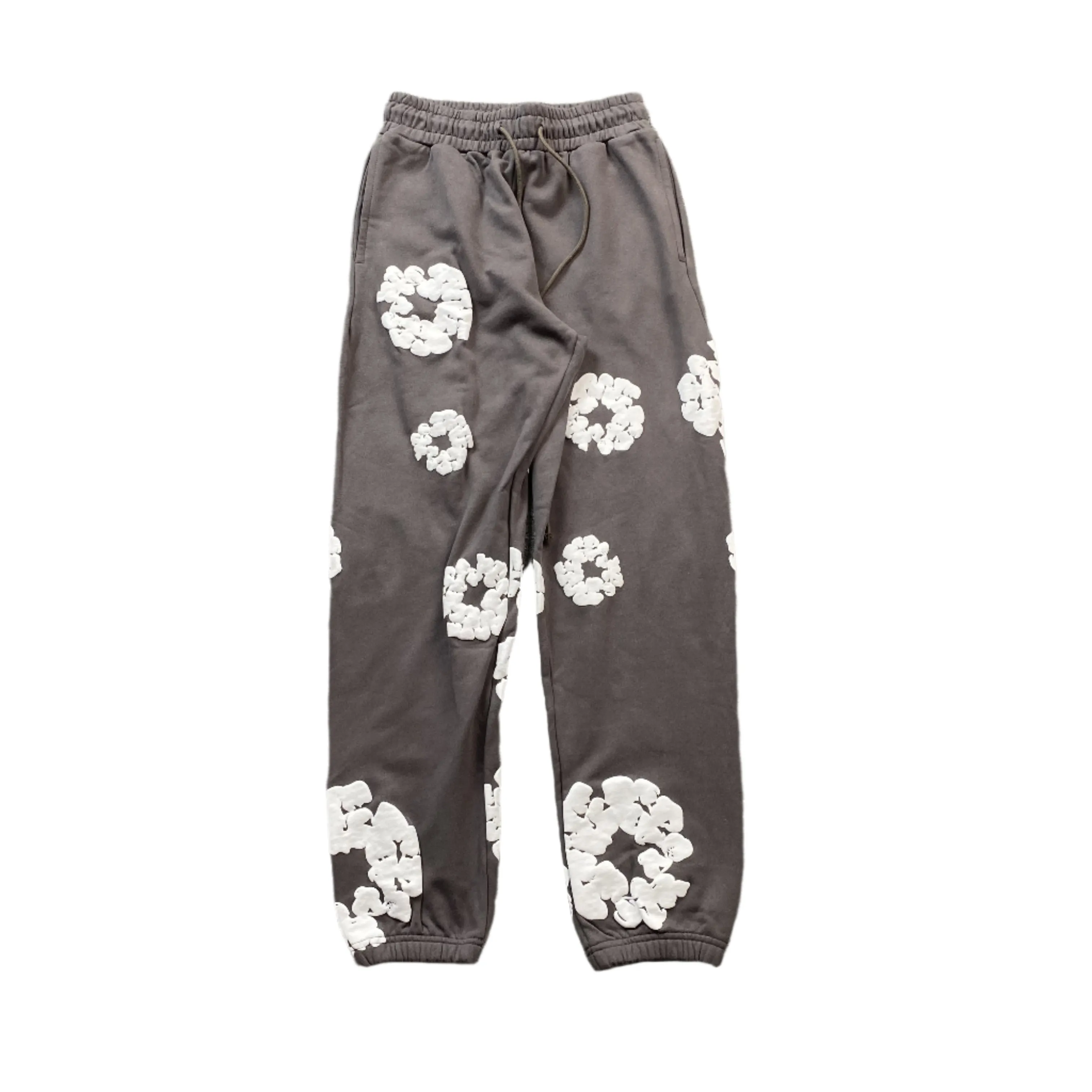 DENIM TEARS COTTON WREATH SWEATPANTS OLIVE