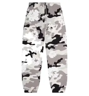 Denim Tears The Cotton Wreath Sweatpant White Camo