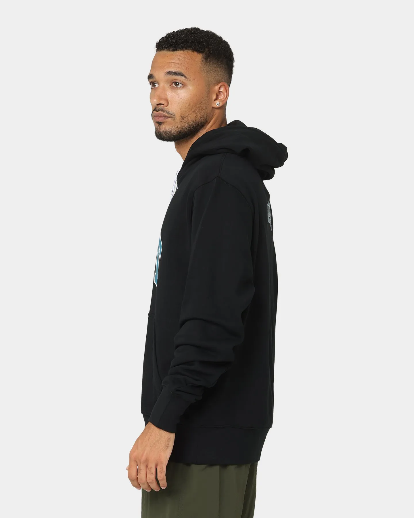 DOPE Varsity Arch Hoodie Black/Green