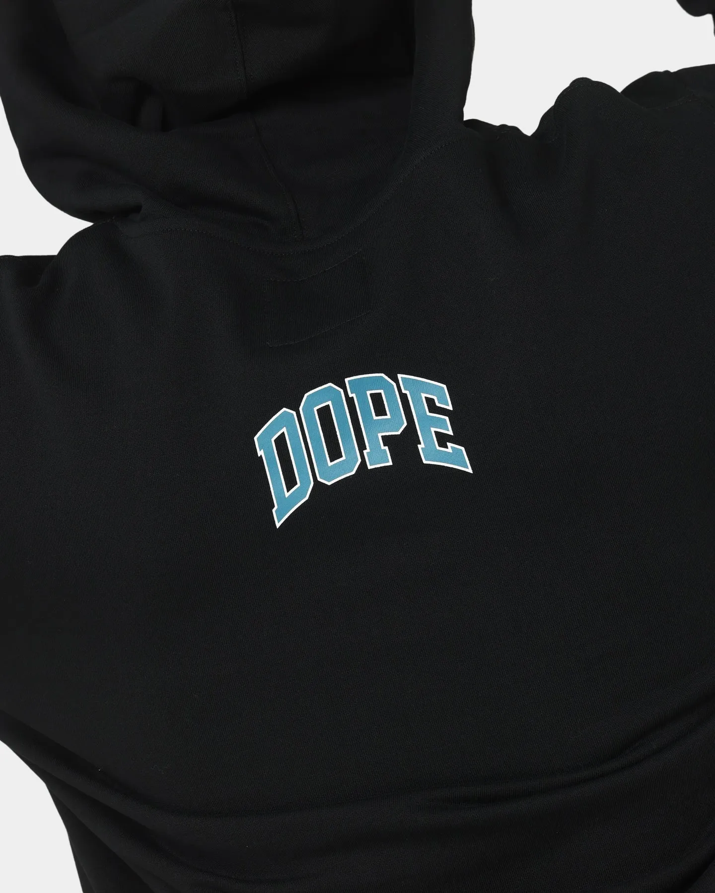 DOPE Varsity Arch Hoodie Black/Green