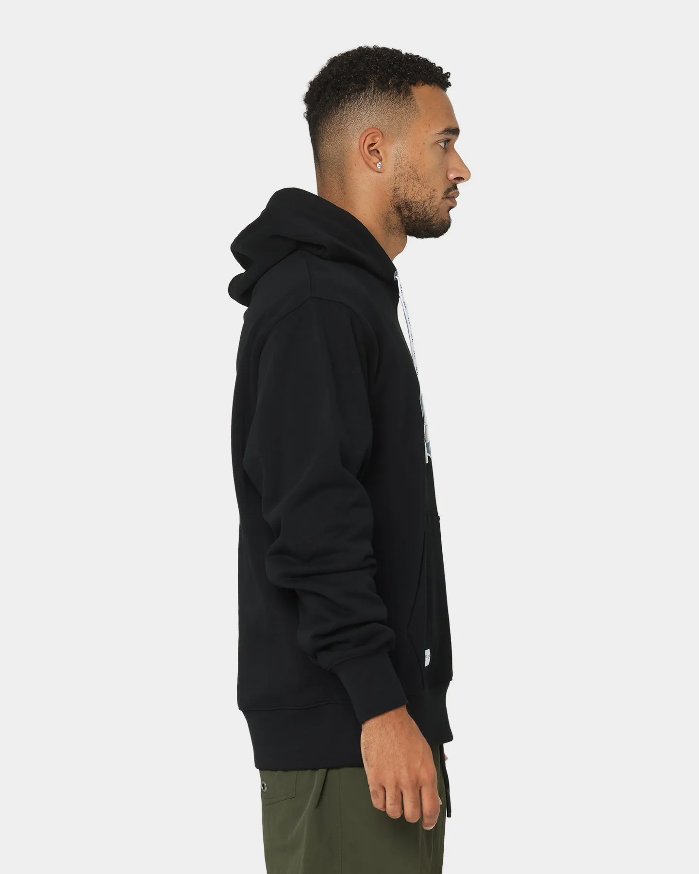 DOPE Varsity Arch Hoodie Black/Green