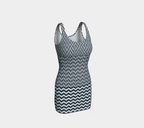 Eclectic Chevrons Bodycon Dress