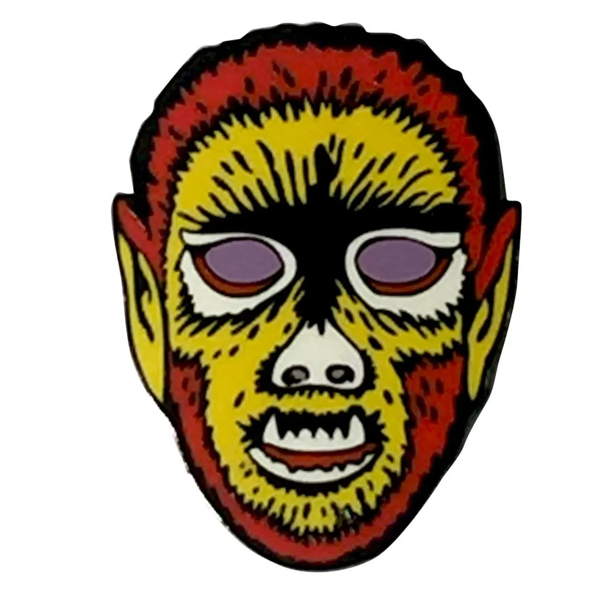 Electric Wolfman Enamel Pin