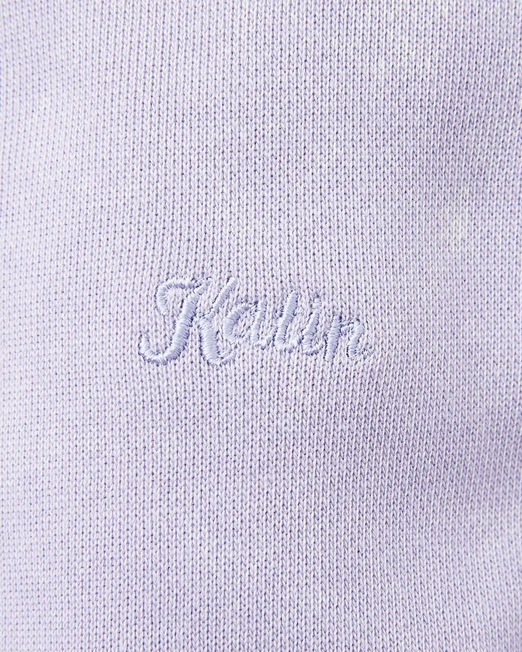 Embroidered Hoodie in Lavender