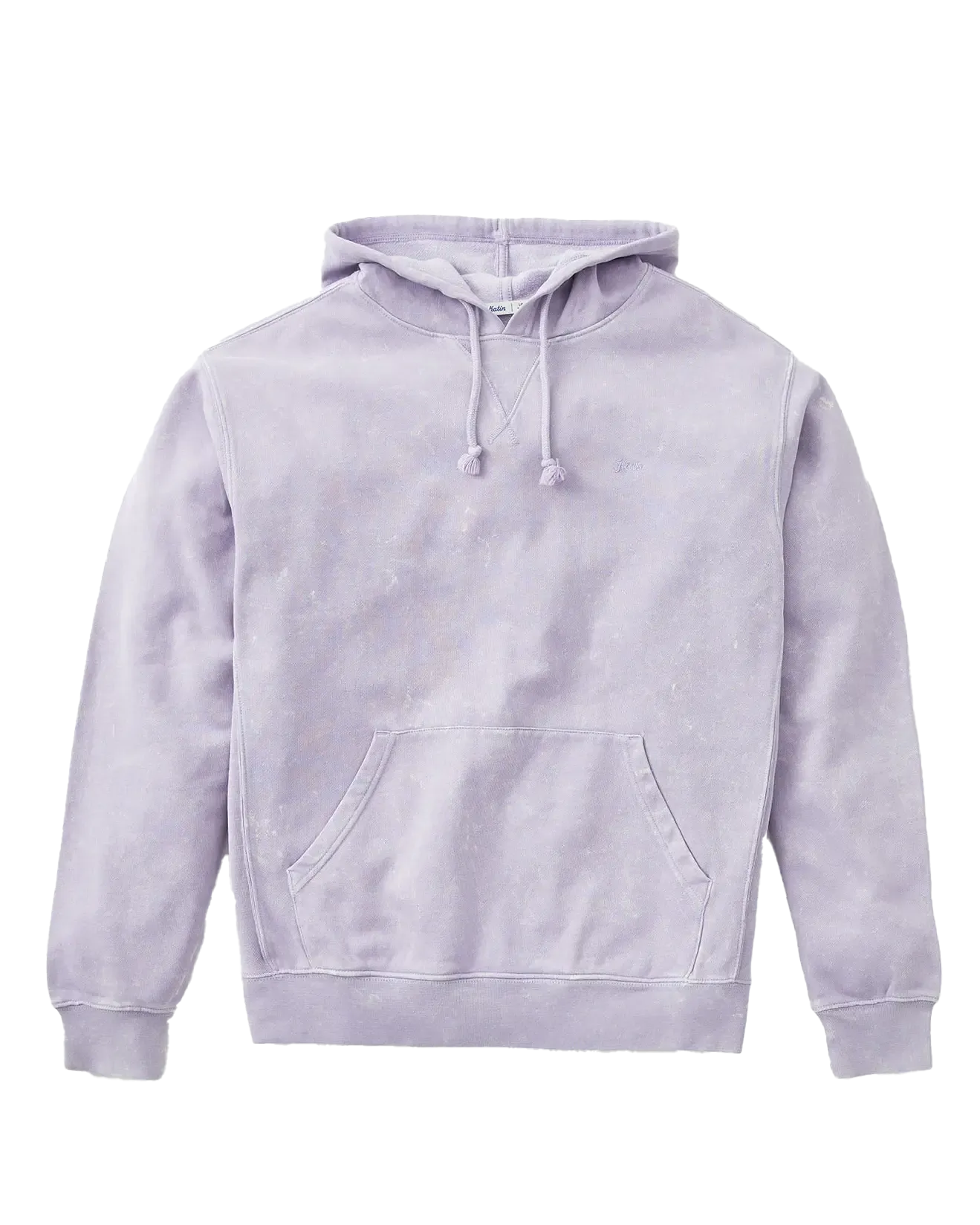 Embroidered Hoodie in Lavender