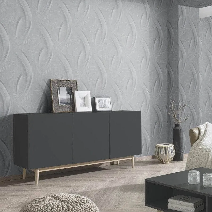 Erismann Fashion For Walls Light  Grey Circles Wallpaper -10218-10