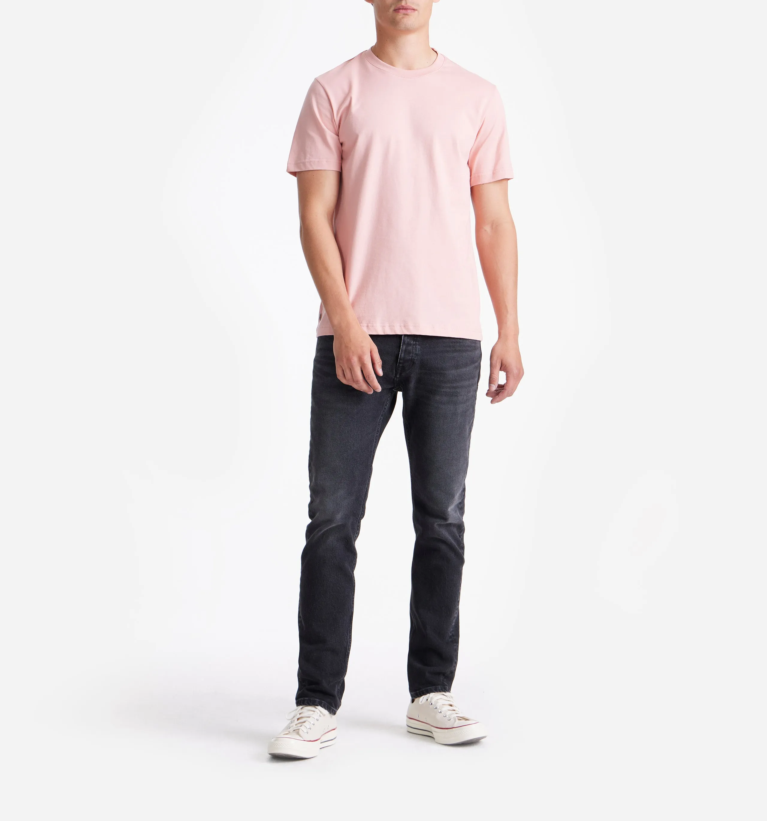 Essential Cotton T-shirt Dark Pink